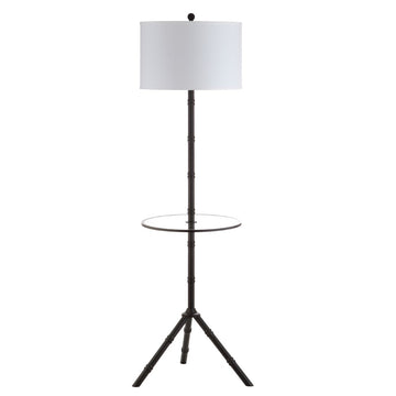 Hall 62" Metal LED End Table Floor Lamp - JONATHAN Y